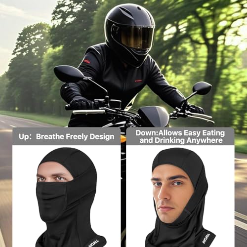 Waterproof Thermal Balaclava Ski Mask - Inky Black