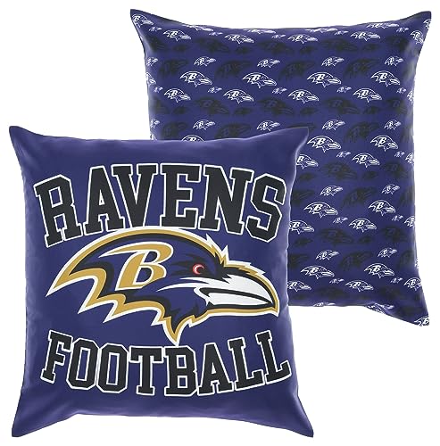 Baltimore Ravens Throw Pillow Covers - Set of 2, 18x18
