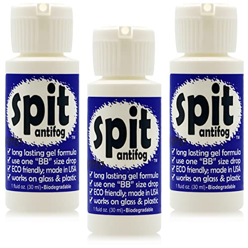 JAWS Anti-Fog Gel Solution for Snorkel Masks & Sport Goggles - 1 Ounce Pack of 3