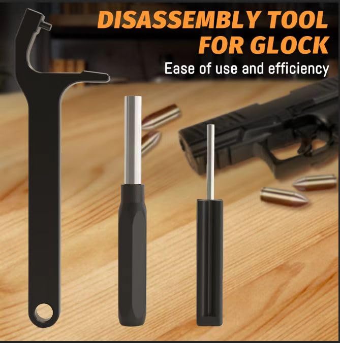 Glock Universal Tool Set with Front Sight, Magazine Disassembly & Pin Punch Tools