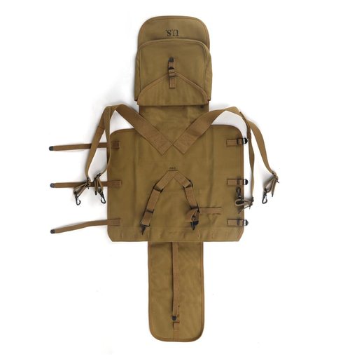 ANQIAO Replica WW2 WWII US M1928 Haversack Canvas Material Reproduction