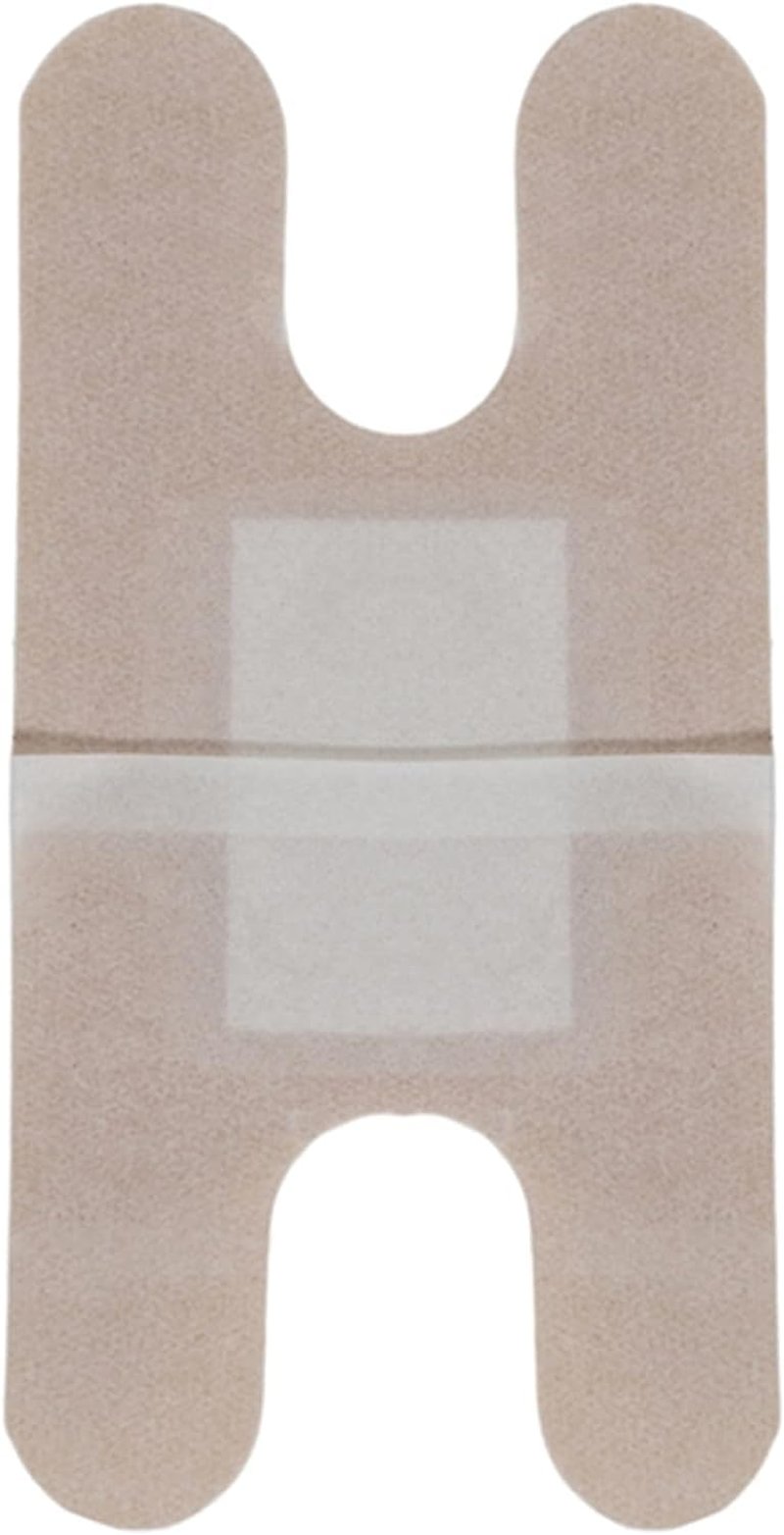 Vakly Fabric Knuckle Bandages 3 x 1.5 in (300 Pack) – Sterile Heavy Woven Flexible Adhesive Bandages with Non-Stick Pad for First Aid