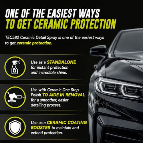 TEC582 Ceramic Detail Spray 1 Gallon – High-Gloss Exterior Protection