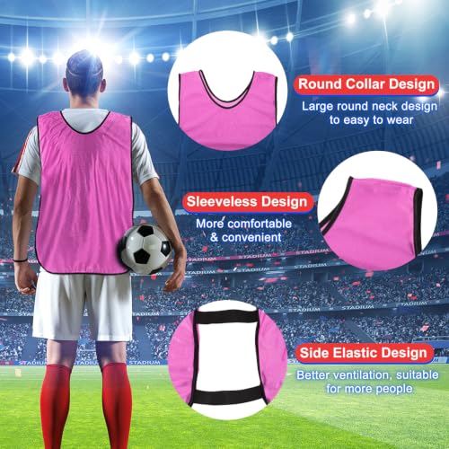 Soccer Training Vest for Youth - Breathable & Lightweight Practice Jersey