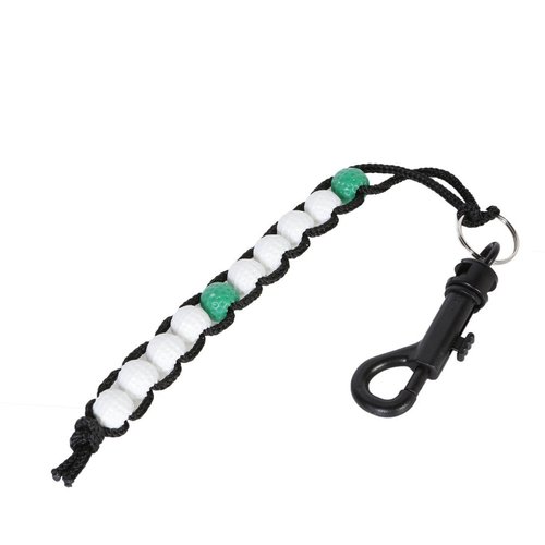 Andux 2pcs/Set Golf Beads Score Counter for Golfer JFQ-03 (White/Green)