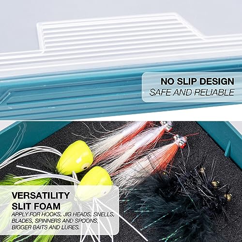 Fishing Tackle Box with Slit Foam Insert - 3602-1Pack