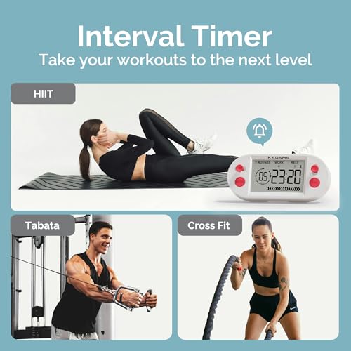 Workout Interval Timer - HIIT, Tabata, EMOM - Red