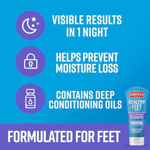 O'Keeffe's Night Treatment Set – Hand, Foot & Lip Repair Combo Pack - 3 pcs