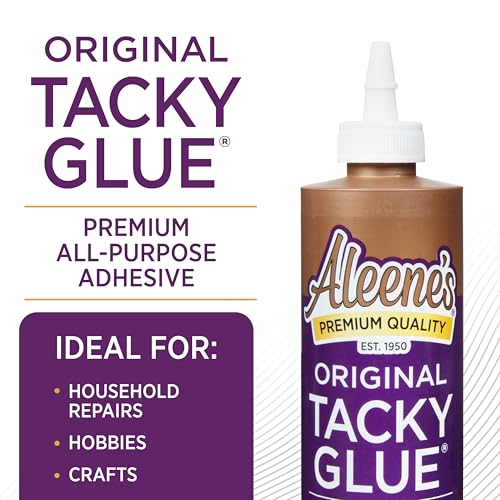All-Purpose Craft Glue, Fast-Drying Adhesive, 8 fl oz 3-Pack