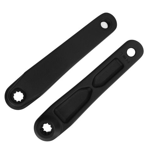 Alomejor Bicycle Crank arms,Easy Installation Lightweight Bike Crank arms Aluminum for Mountain Bikers Road Cyclists commuters mid Drive e-Bikes