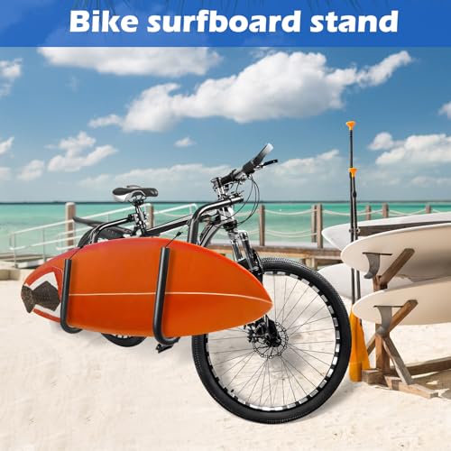 Adjustable Surfboard Rack Holder for Bicycles - Tool-Free Assembly