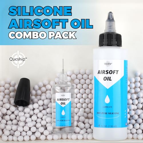 Premium 100% Silicone Airsoft Gun Oil & Chamber Lube Kit