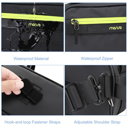 MOSISO Green Bike Handlebar Bag Waterproof Cycling Front Pouch for Bicycle