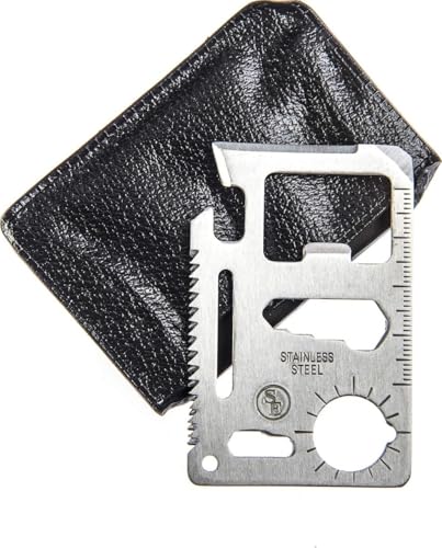 11-Function Stainless Steel Survival Pocket Tool - MT908-1