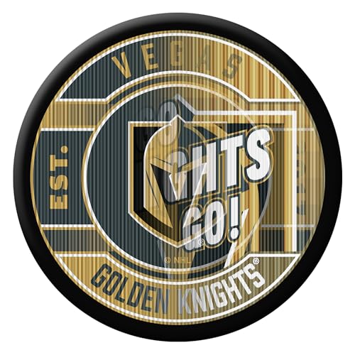 3D Lenticular Hockey Puck - Vegas Golden Knights Collector's Item
