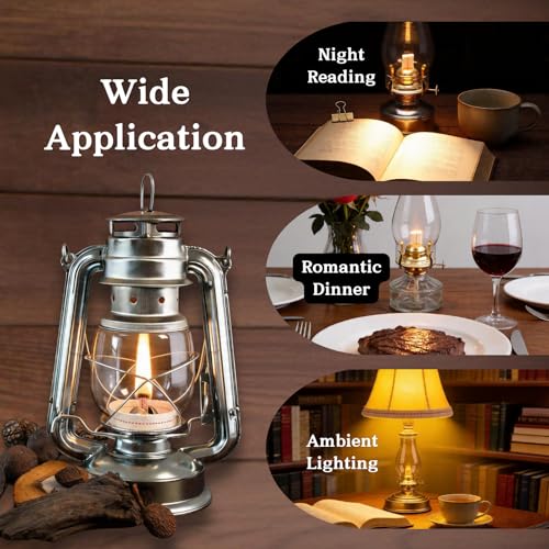 33 FT Cotton Oil Lamp Wick, 1/2 Inch Flat Kerosene Lantern Replacement Wick