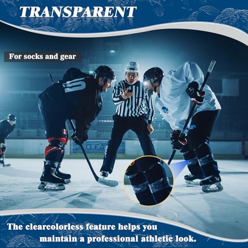Golden Sport 10 Pack Clear Hockey Tape PVC Strong Adhesive Wraps