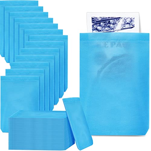 Disposable Ice Pack Sleeve 200 Pcs, 6 x 9 Inch Hot Cold Compress Covers