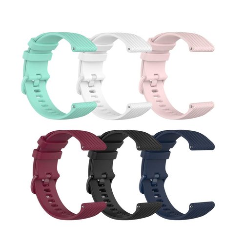 6Pack Bands Compatible with Garmin Forerunner 165 55 Vivoactive 5 6 Smartwatch Band 20mm Watch Strap