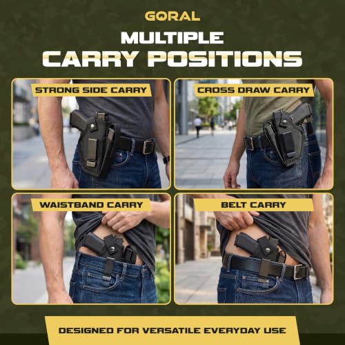 Universal Concealed Carry Holster for Compact & Subcompact Pistols