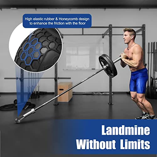 Barbell Landmine Attachment - Portable T Bar Row & Press Tool