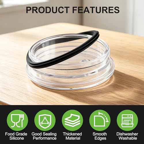 Leakproof Rubber Seal Ring for Yeti Tumbler 20oz - 4pcs
