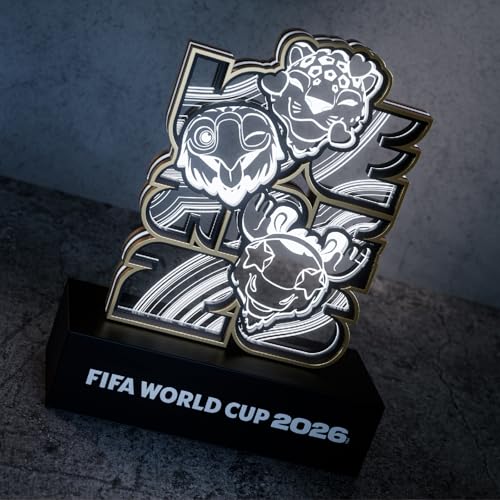 FIFA World Cup 2026 Mascots LED Figurine - Light-Up Acrylic Display