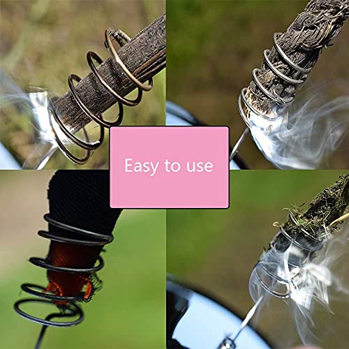 Solar Fire Starter - Portable Parabolic Mirror for Camping & Survival