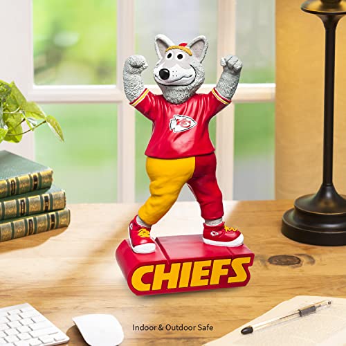 Kansas City Chiefs Mascot Garden Statue - Hand-Painted Polystone