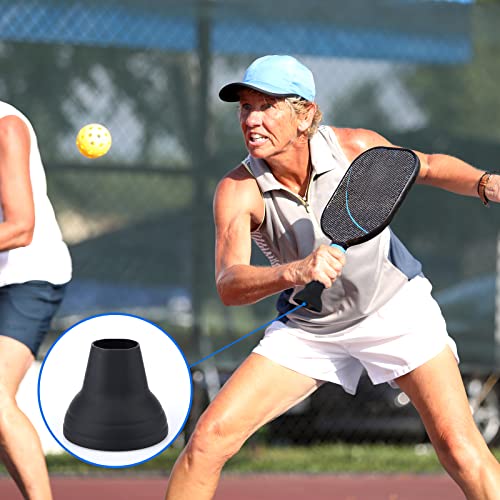 TOBWOLF 2PCS Pickleball Ball Retriever, Silicone Paddle Picker Upper