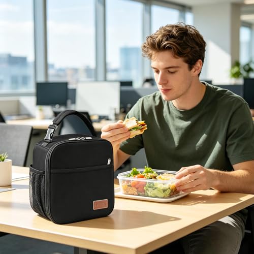 Femuar Lunch Box for Men Women Adults, Small Lunchbox Work Picnic -