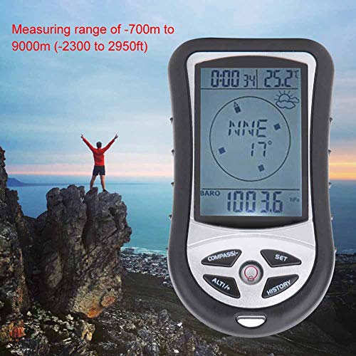 Multi-Functional Electronic Altimeter with Blue LED Backlight