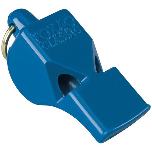 Fox 40 Safety Whistle Classic C/W Wrist Strap Blue Unisex, Normal