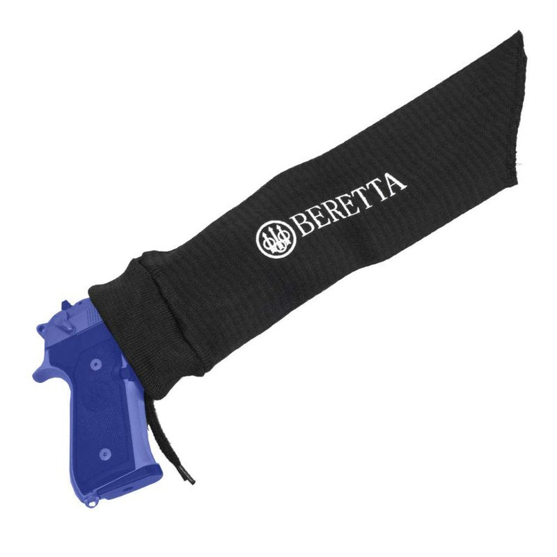 Beretta SFOU66001 VCI 13.5" Rust Corrosion Moisture Protecting Non-Abrading Stretch-Knit Fabric Gun Sock, Black