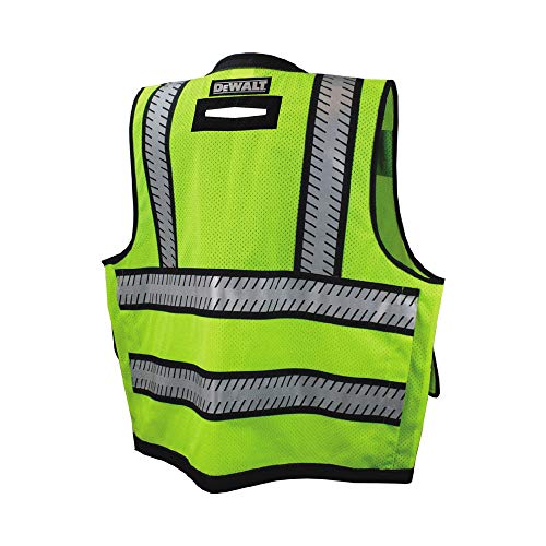 Dewalt DSV521-M Class 2 Heavy Duty Surveyor Vest, Medium, One Size