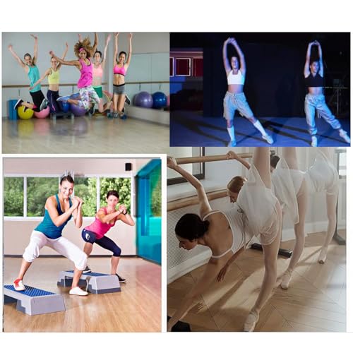 Yoga Socks with Grips for Women - Crew Length - One Size (Black, White, Grey)