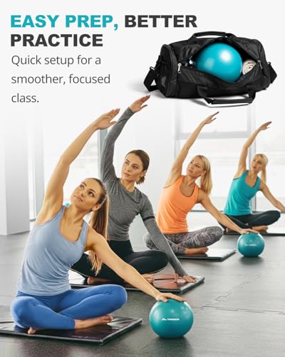 9-Inch Pilates Ball for Core Training and Rehabilitation