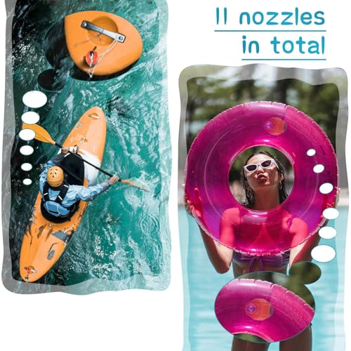 4-Piece SUP Pump Adapters Set for Kayaks, Boards & Inflatable Boats