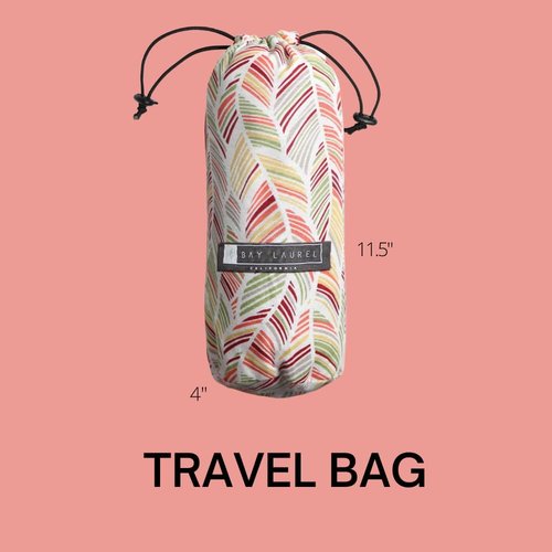 BAY LAUREL Turkish Beach Towel - Quick Dry, Sand-Free, Lightweight | 39 x 71 Inches, Travel Bag Included
