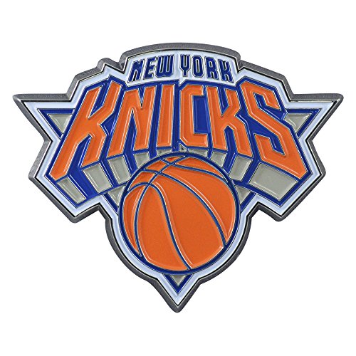 New York Knicks 3D Metal Emblem - Diecut Team Logo Auto Emblem