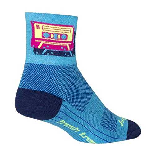 SockGuy Mixtape Classic Socks - One Size, Sporty & Stylish, 3 Inch