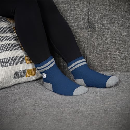Cozy Two Stripe Socks - Toronto Maple Leafs - One Size