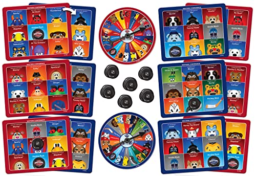 MasterPieces NHL Mascots Bingo Game - League Edition for Kids 3+