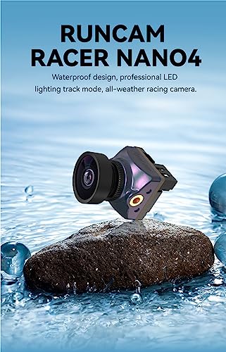 RunCam Racer Nano 4 FPV Camera – Waterproof 1200TVL for All-Weather Drone Racing