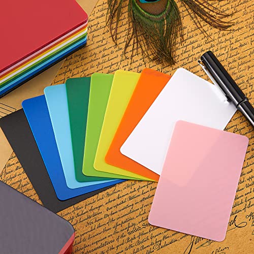 50 Multicolor Trading Card Dividers - Plastic Separators