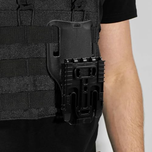 Joyforcare Quick Locking System Belt Loop Kit for Tactical Holsters & Gear