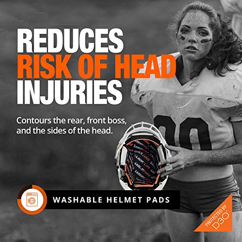 Stealth Helmet Liner - D3O Foam Padding for Football & Sports