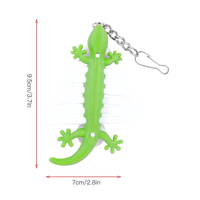 VBESTLIFE Tees Holder Tee Holder Tees Carrier, TPE Plastic PortableTees Carrier Tees Holder Carrier Tee Holder with Tee Ball Maker Golfer Accessory Tees (Green Gecko)