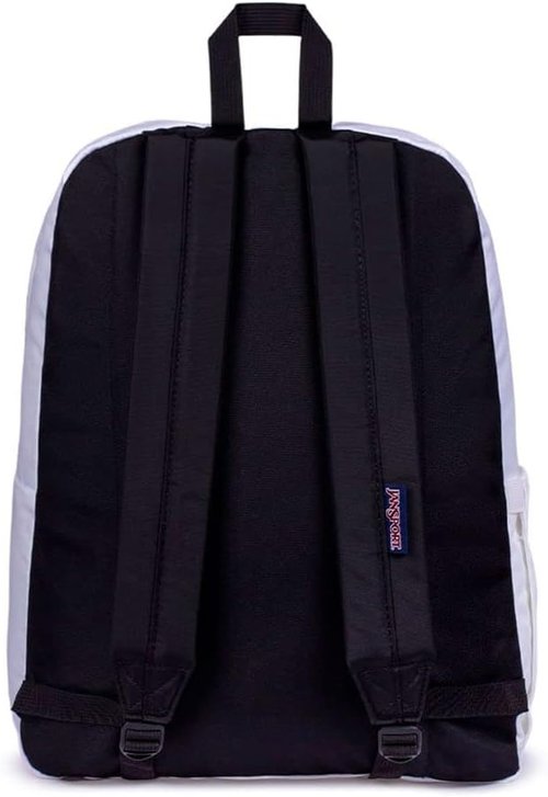 JanSport Superbreak Backpack - Lightweight, Durable Design | Stylish White Color
