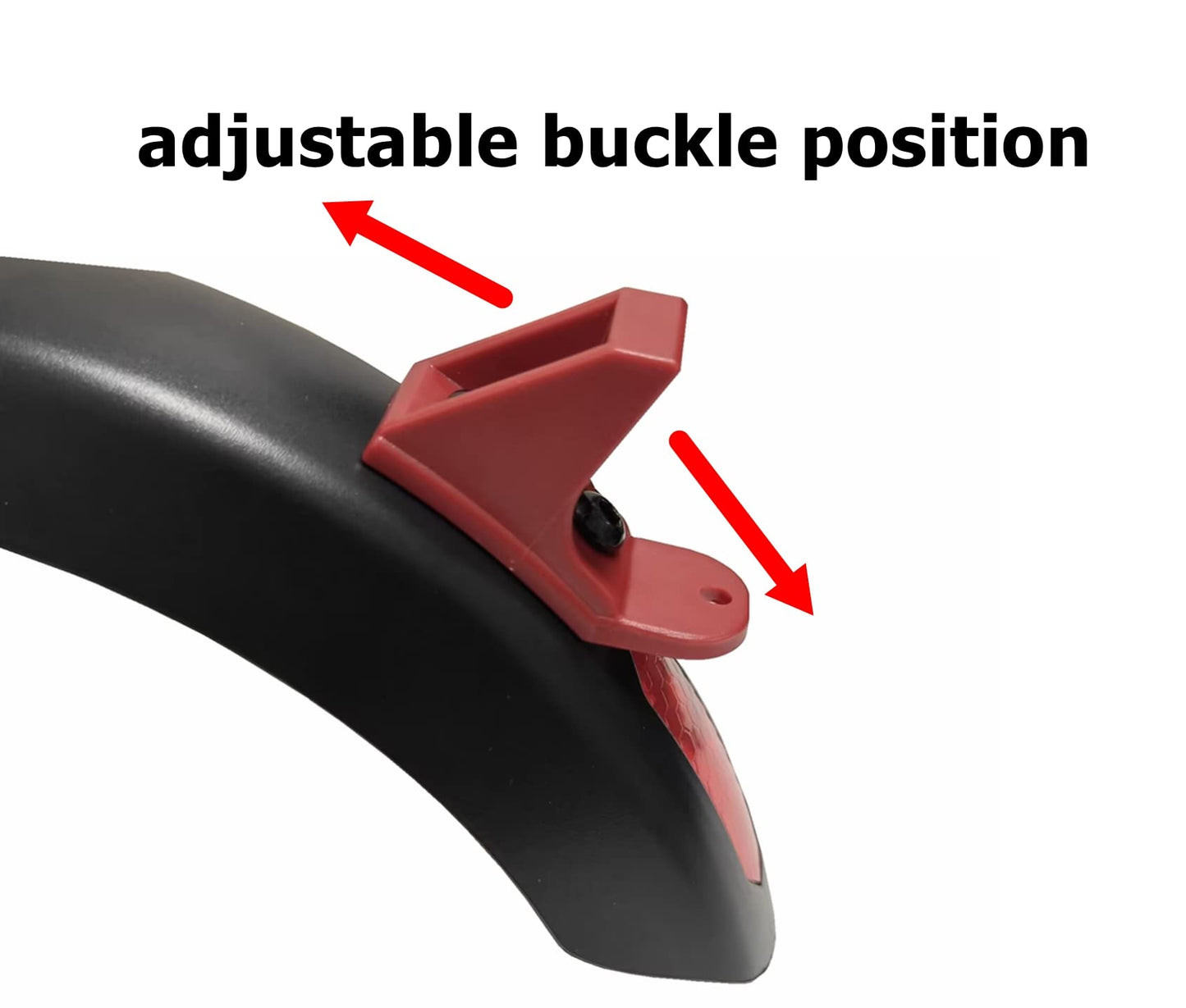WOJIADA Electric Scooter rear fender, scooter fender, suituble for gotrax GXL V2 scooter rear fender, 11.4*3.93*3.15inch, black